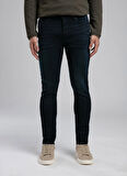 Lee Cooper Normal Bel Slim Fit Mavi Erkek Denim Pantolon 261 LCM 121036 JACK EDESSA RTB DARK