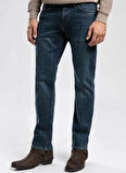 Lee Cooper Normal Bel Straight Mavi Erkek Denim Pantolon 261 LCM 121044 HARRY HIROSHI DARK