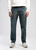 Lee Cooper Yüksek Bel Straight Mavi Erkek Denim Pantolon 261 LCM 121048 RICKY FRANCESCA FLC