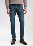 Lee Cooper Normal Bel Straight Mavi Erkek Denim Pantolon 261 LCM 121057 HARRY MANDIE BLUE