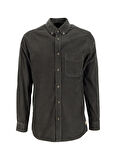 Lee Cooper Regular Fit Haki Erkek Gömlek 261 LCM 241001 WORNES HAKİ