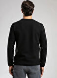 Lee Cooper Yuvarlak Yaka Siyah Erkek Sweatshırt 261 LCM 241032 BEN SİYAH