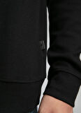 Lee Cooper Polo Yaka Siyah Erkek Sweatshırt 261 LCM 241037 GALE SİYAH