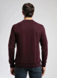 Lee Cooper Yuvarlak Yaka Mürdüm Erkek Sweatshırt 261 LCM 241040 FROSE MÜRDÜM