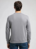 Lee Cooper Yuvarlak Yaka Gri Erkek Sweatshırt 261 LCM 241040 FROSE BUZ GRİ