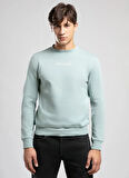Lee Cooper Yuvarlak Yaka Mint Erkek Sweatshırt 261 LCM 241042 DORRES MINT