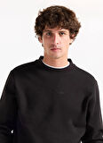 Lee Cooper Yuvarlak Yaka Siyah Erkek Sweatshırt 261 LCM 241042 DORRES SİYAH