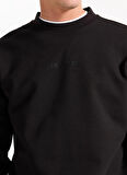 Lee Cooper Yuvarlak Yaka Siyah Erkek Sweatshırt 261 LCM 241042 DORRES SİYAH