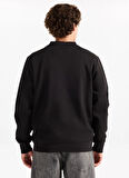 Lee Cooper Yuvarlak Yaka Siyah Erkek Sweatshırt 261 LCM 241042 DORRES SİYAH