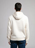 Lee Cooper Kapüşon Yaka Ekru Erkek Sweatshırt 261 LCM 241071 NATHAN EKRU