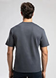 Lee Cooper Yuvarlak Yaka Koyu İndigo Erkek T-Shirt 261 LCM 242001 HEVASS K. İNDİGO