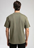 Lee Cooper Yuvarlak Yaka Haki Erkek T-Shirt 261 LCM 242002 MERISO HAKİ