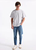 Lee Cooper Yuvarlak Yaka Taş Erkek T-Shirt 261 LCM 242003 WEST TAŞ