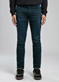 Lee Cooper Normal Bel Slim Straight Mavi Erkek Denim Pantolon 261 LCM 121067 JAGGER GABARONE OD