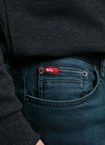 Lee Cooper Normal Bel Slim Straight Mavi Erkek Denim Pantolon 261 LCM 121067 JAGGER GABARONE OD