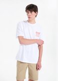 Lee Cooper Beyaz Erkek Loose Fit T-Shirt 262 LCM 242050 JOSUE BEYAZ