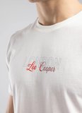 Lee Cooper Yuvarlak Yaka Ekru Erkek T-Shirt 262 LCM 242052 JASIEL EKRU