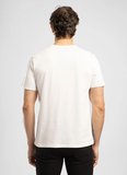 Lee Cooper Yuvarlak Yaka Ekru Erkek T-Shirt 262 LCM 242052 JASIEL EKRU