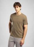 Lee Cooper Haki Erkek Regular Fit T-Shirt 262 LCM 242058 NICCO HAKİ