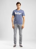 Lee Cooper Yuvarlak Yaka Koyu Mavi Erkek T-Shirt 262 LCM 242004 LONDONLOGO K.MAVİ
