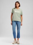 Lee Cooper O Yaka Baskılı Çağla Kadın T-Shirt 262 LCF 242009 LONDONLOGO ÇAĞLA YEŞ