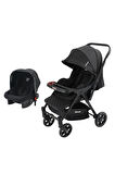 Mamma Alfa Plus 6 in 1 Yeni Nesil Mama Tablalı Çift Yönlü Travel Sistem Bebek Arabası