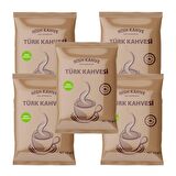 Nish Kahve Hünkar Sade Öğütülmüş Türk Kahvesi 5x100 gr 