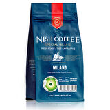 Nish Kahve Espresso Milano Orta Sert-Sert İçim Kenya Çekirdek Kahve 1000 gr