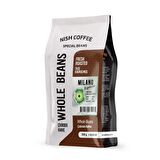 Nish Kahve Espresso Milano Orta Sert-Sert İçim Espresso Kenya Çekirdek Kahve 250 gr