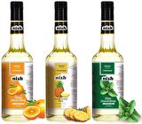 Nish Turunç Ananas Nane  Şurupları 3 x 700 ml