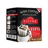 Nish Kahve Pratik Filtre Kahve Kenya Orta Sert-Sert İçim Öğütülmüş Kenya Filtre Kahve 50 gr