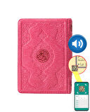 Hafız Boy Kur'an-ı Kerim (Pembe, Kılıflı, Mühürlü, 2 Renk)