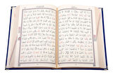 Kadife Kutulu Kur'an-ı Kerim (Orta Boy, Elif-Vavlı, Lacivert)