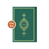 Orta Boy Termo Deri Kuran-ı Kerim (Yeşil, Mühürlü)