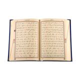 Hafız Boy Kur'an-ı Kerim (Lacivert, Mühürlü)