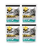 4 ADET PATİCAN SİLİKA KRİSTAL KEDİ KUMU 3.8 LT