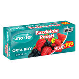 Smarter 5x20'li Orta Boy Buzdolabı Poşeti