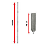 Smarter Dip Köşe Toz Toplayıcı Esnek Mop Mikrofiber Paspas