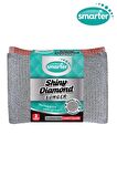 SHINY DİAMOND BULAŞIK SÜNGER 2 Lİ OVMA İNOX