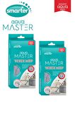 SMARTER AQUA MASTER 2 YEDEK MOP TEMİZ & KİRLİ SUYU AYIRMA ÖZELLİĞİ OTOMATİK TEMİZLİK SETİ MOP PASPAS 