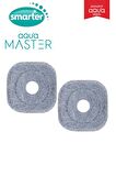 SMARTER AQUA MASTER 2 YEDEK MOP TEMİZ & KİRLİ SUYU AYIRMA ÖZELLİĞİ OTOMATİK TEMİZLİK SETİ MOP PASPAS 