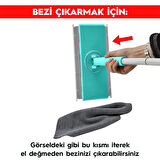 SMARTER ŞİP ŞAK MOP OTOMATİK EL DEĞMEDEN TÜM BEZLERLE UYUMLU TEMİZLİK SETİ PASPAS