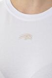 Maraton Sportswear Regular Kadın Bisiklet Yaka  Kısa Kol Basic Beyaz T-Shirt 21962