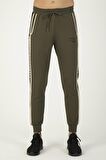 Maraton Sportswear Regular Erkek    Basic Haki Eşofman Altı 20853