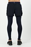 Maraton Active Slimfit Erkek    Koşu Lacivert Şort 21989