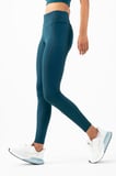 Maraton Active Slimfit Kadın    Koşu Turkuaz Tayt 22256