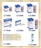 Lenfödem (ALT EKSTREMİTE) Tam Bacak Kompresyon Bandaj Seti