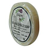 Suds Enjoy Doğal Süngerli Saf Eşek Sütü Sabunu 125 Gr El Yapımı