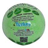Okaliptuslu El Yapımı Banyo Bombası Banyo Topu Yeşil 90-120 Gr