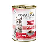 Royalist Sığır Etli Gravy Konserve Yetişkin Kedi Maması 400 Gr